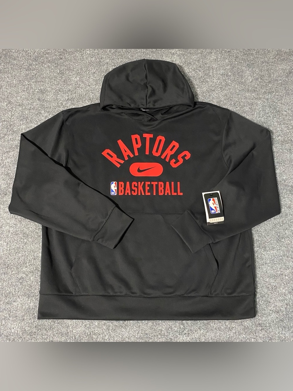 Nike On Court Toronto Raptors Spotlight Mens XL Pullover Hoodie NWT